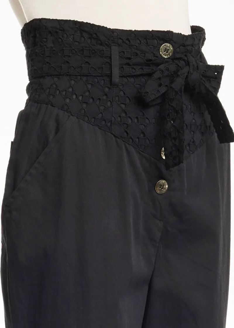 Pantaloni in popeline
