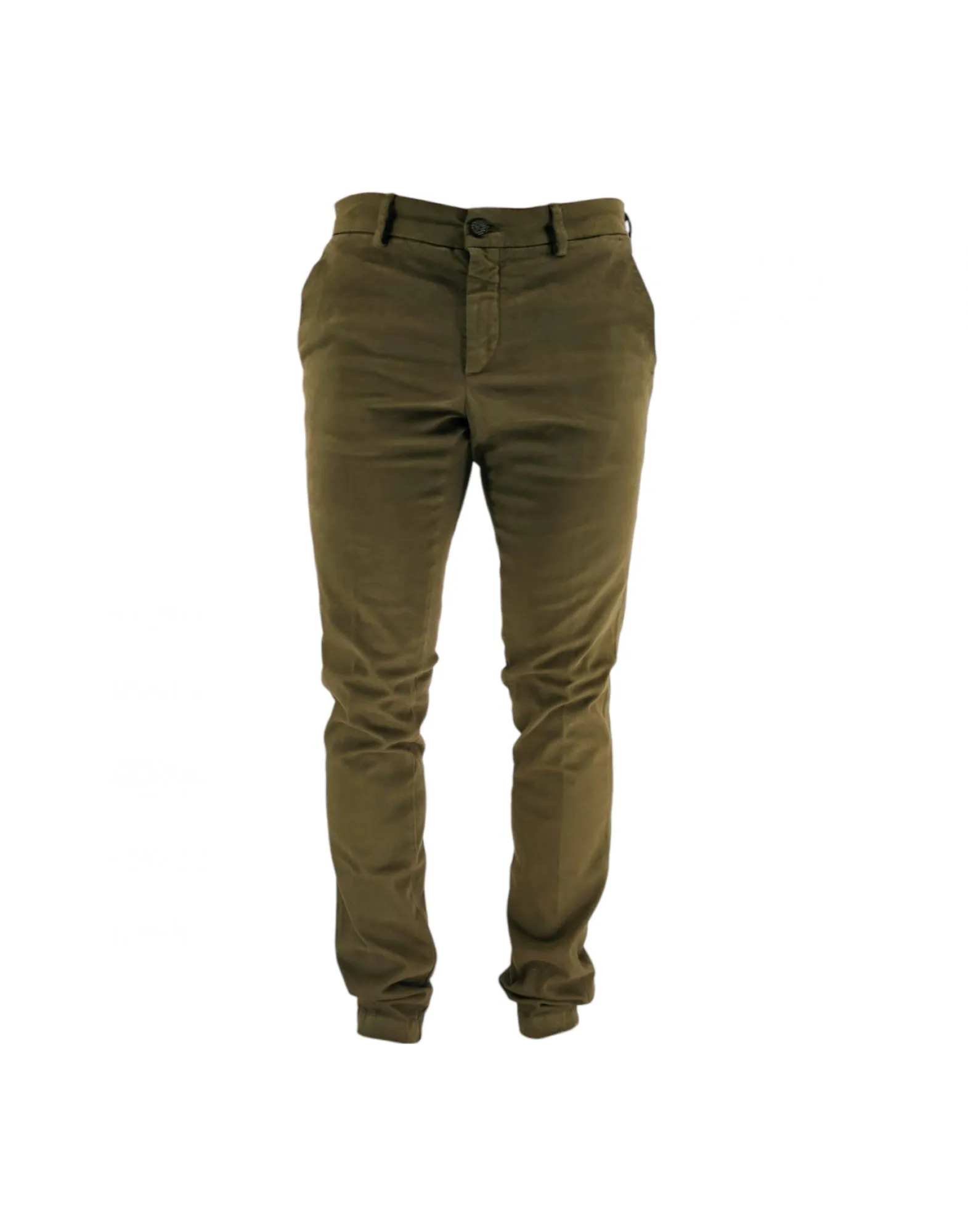 Pantaloni Millard Cigarette Uomo Military Green