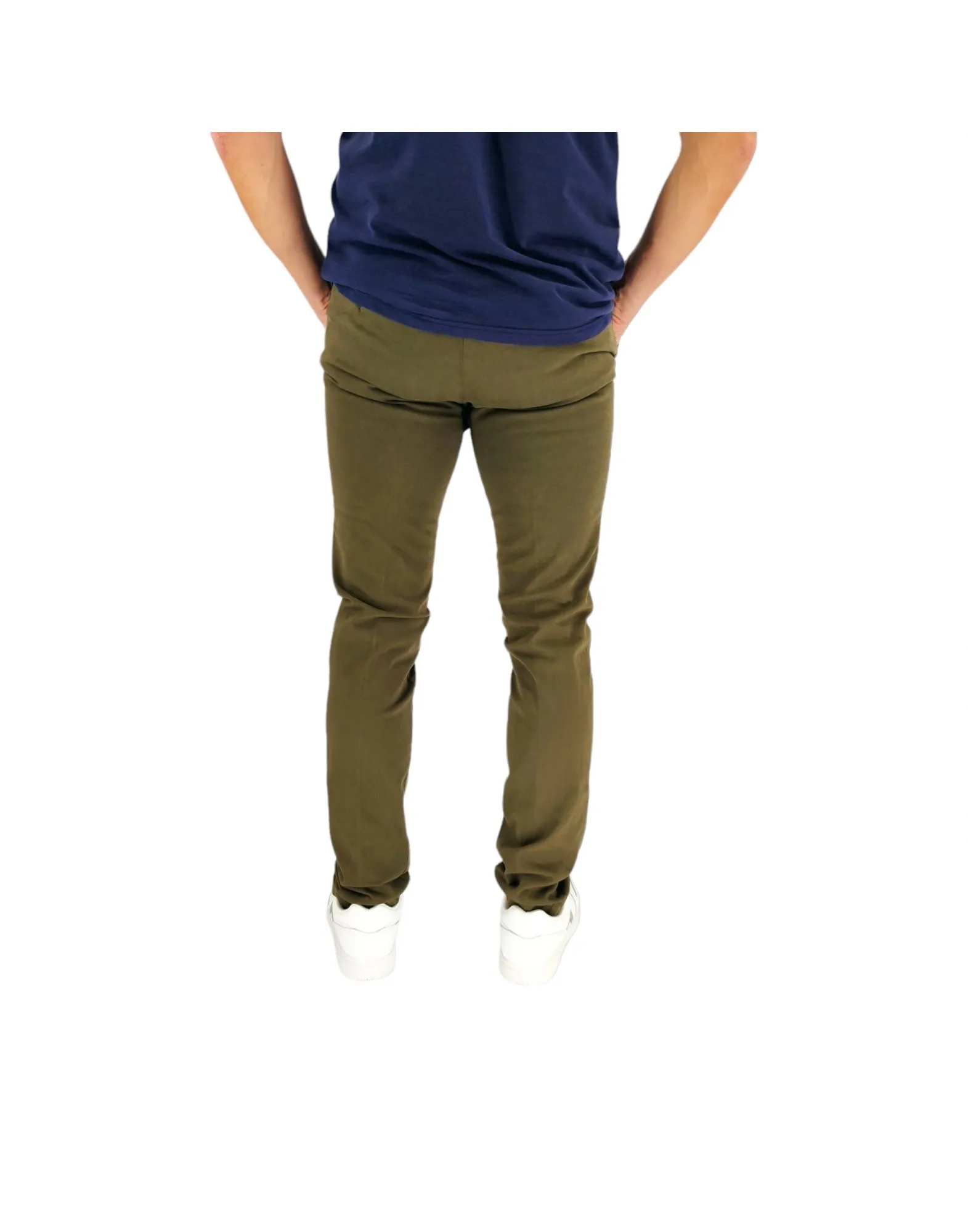 Pantaloni Millard Cigarette Uomo Military Green