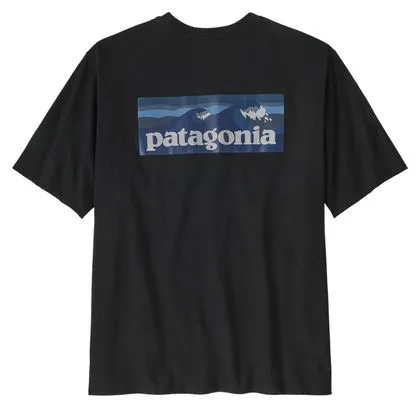 Patagonia Boardshort Logo Pocket T-Shirt Black