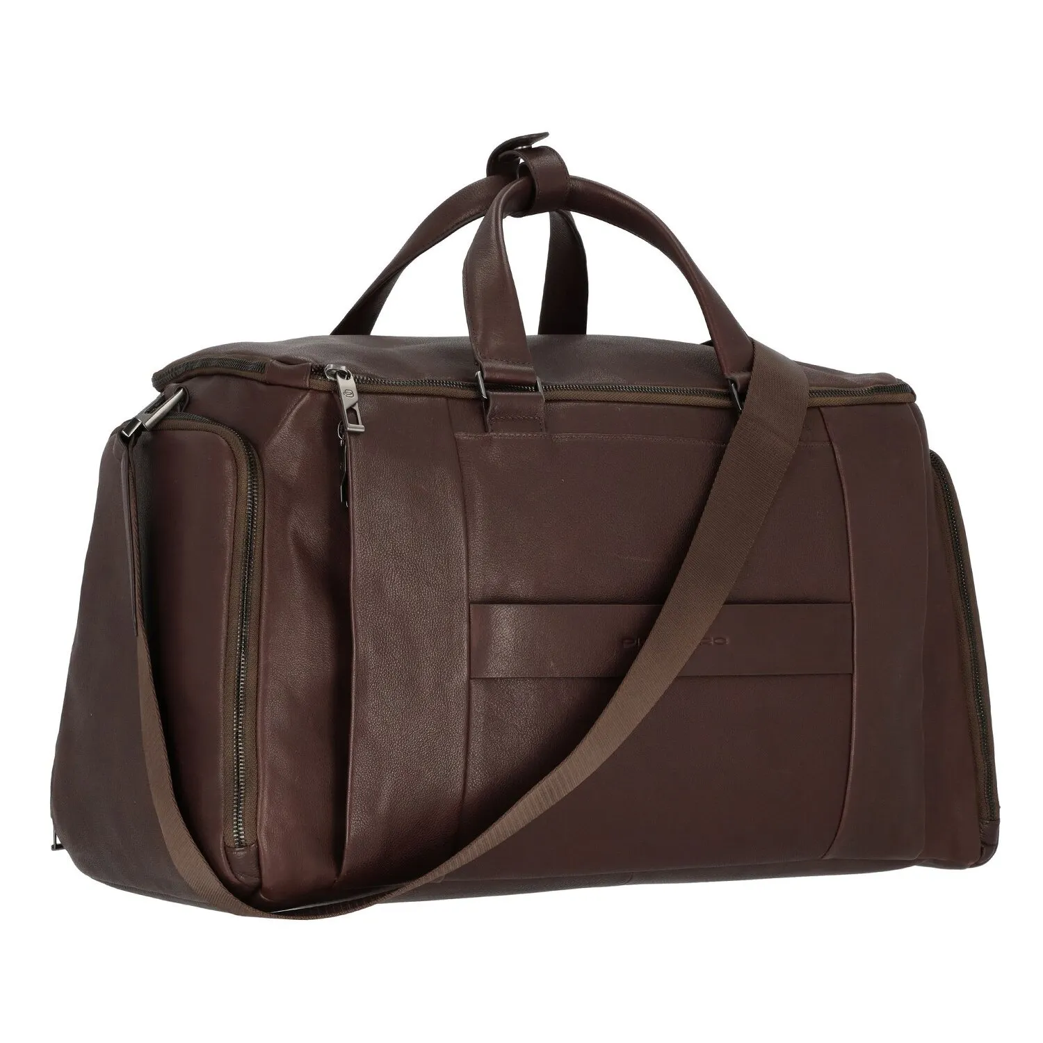 Piquadro Carl borsa da viaggio in pelle 51 cm scomparto per laptop