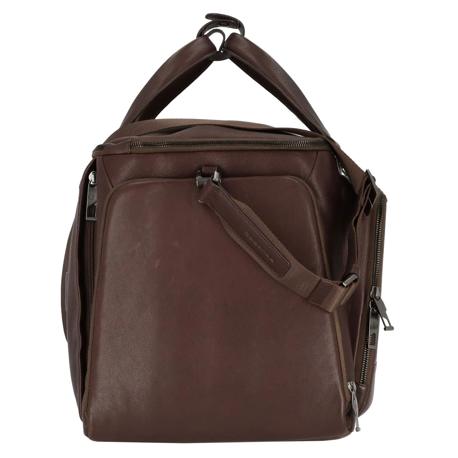 Piquadro Carl borsa da viaggio in pelle 51 cm scomparto per laptop