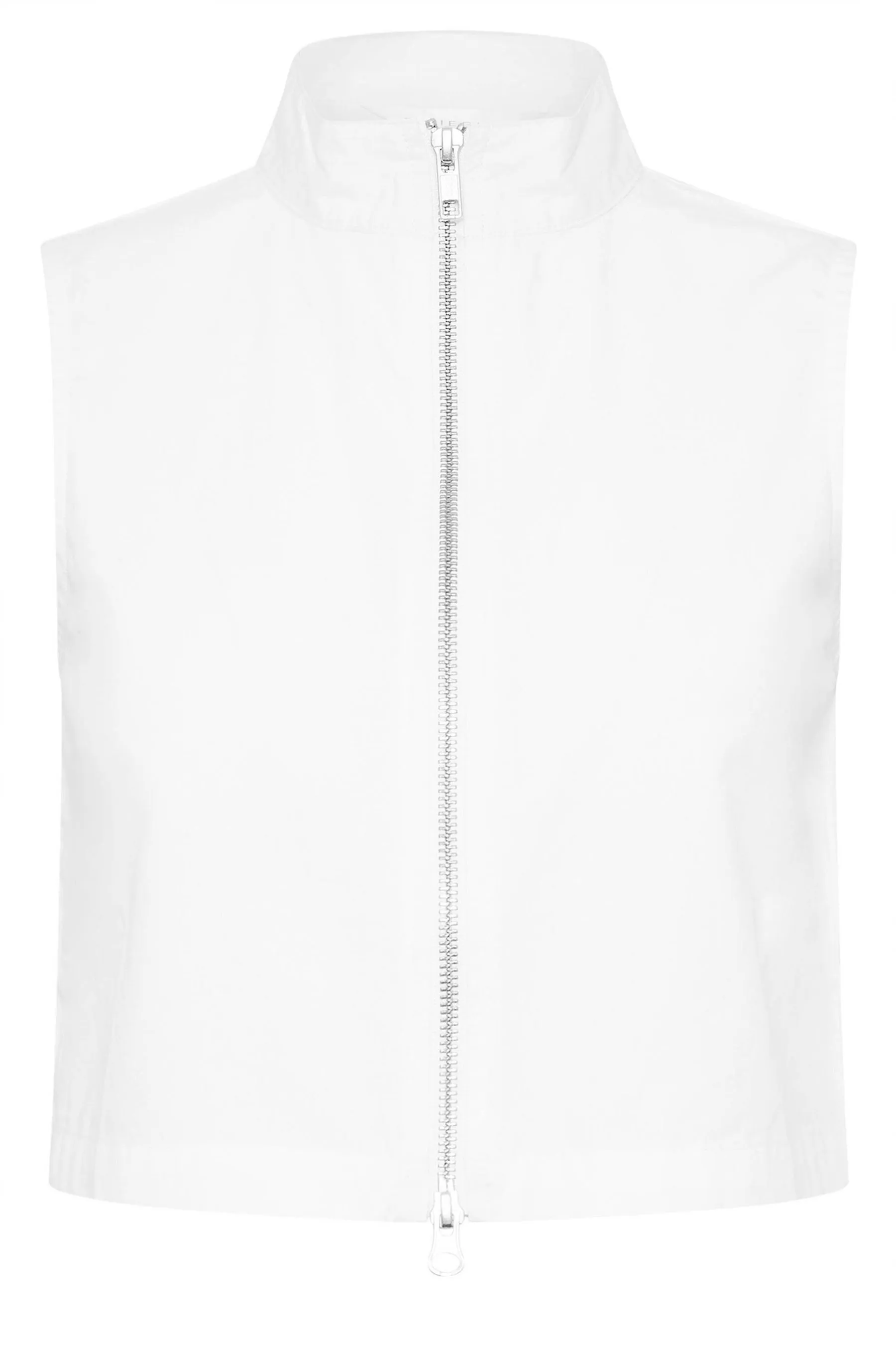 PixieGirl Petite - Top corto a collo alto con zip