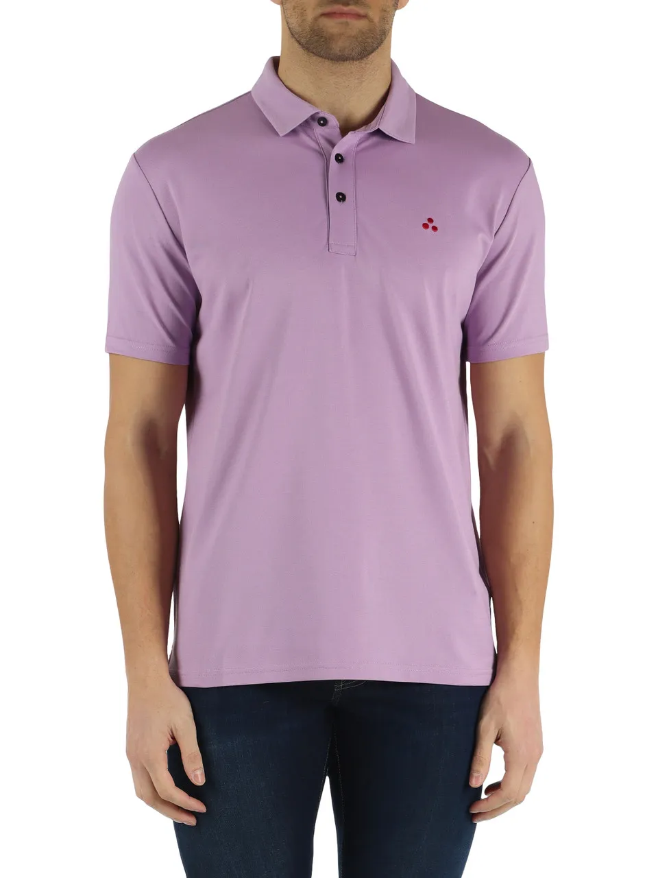 Polo in misto cotone e seta MEZZOLA 01