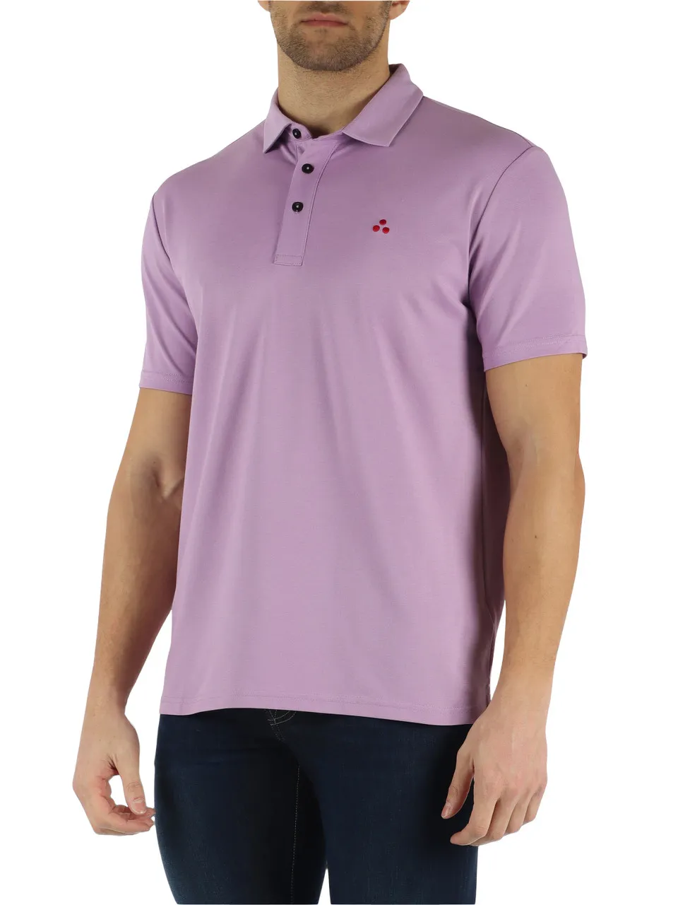 Polo in misto cotone e seta MEZZOLA 01
