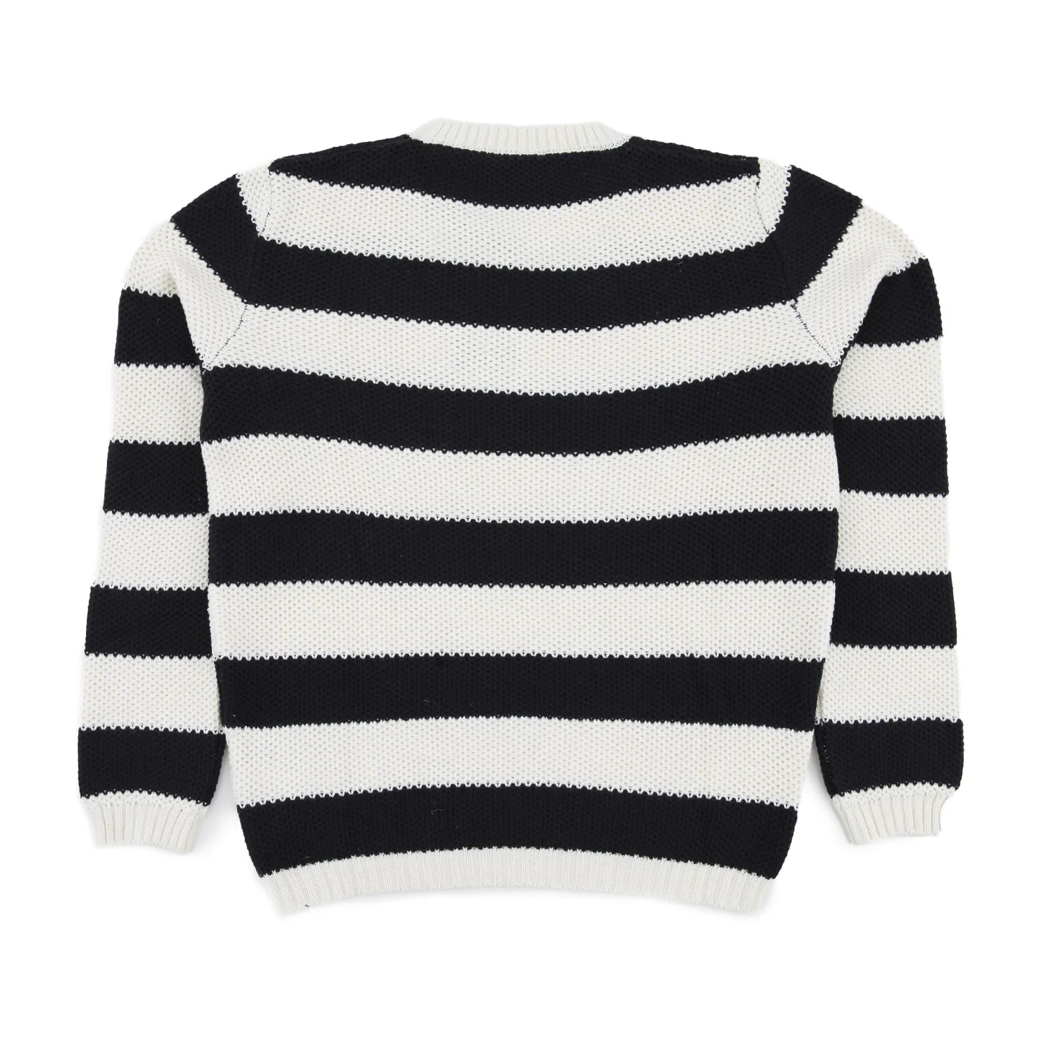 Pullover Bambino A Righe Bianche E Nere