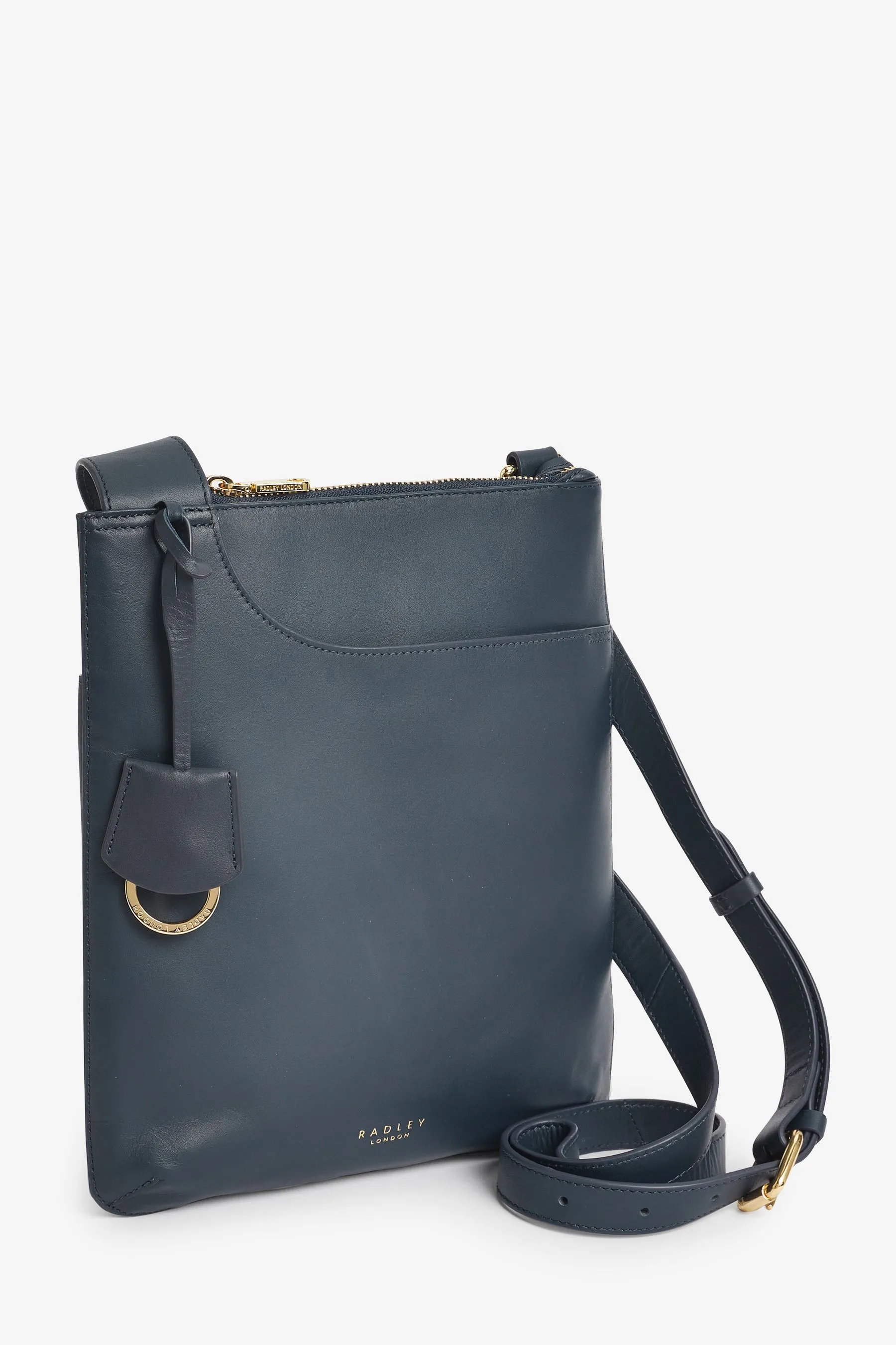 Radley London - Blu - Pockets - Icon - Borsa a tracolla media con zip Borsa