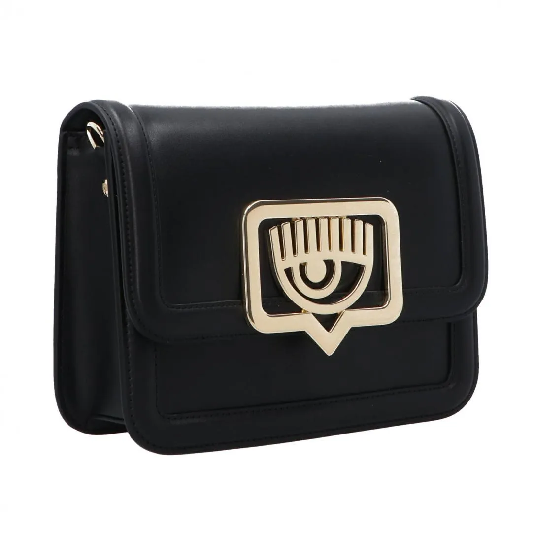 Range B Logo eyelike buckle Nero