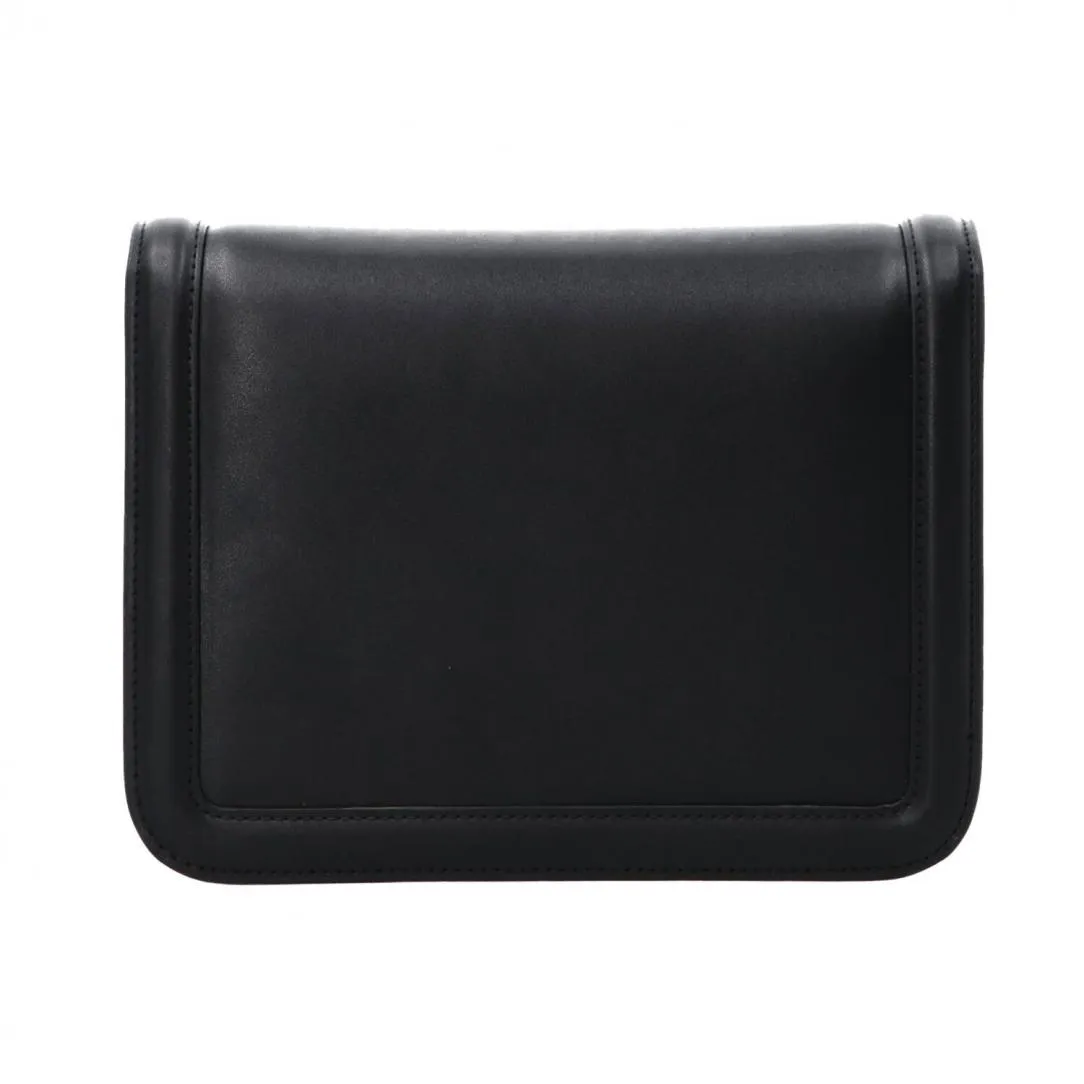 Range B Logo eyelike buckle Nero