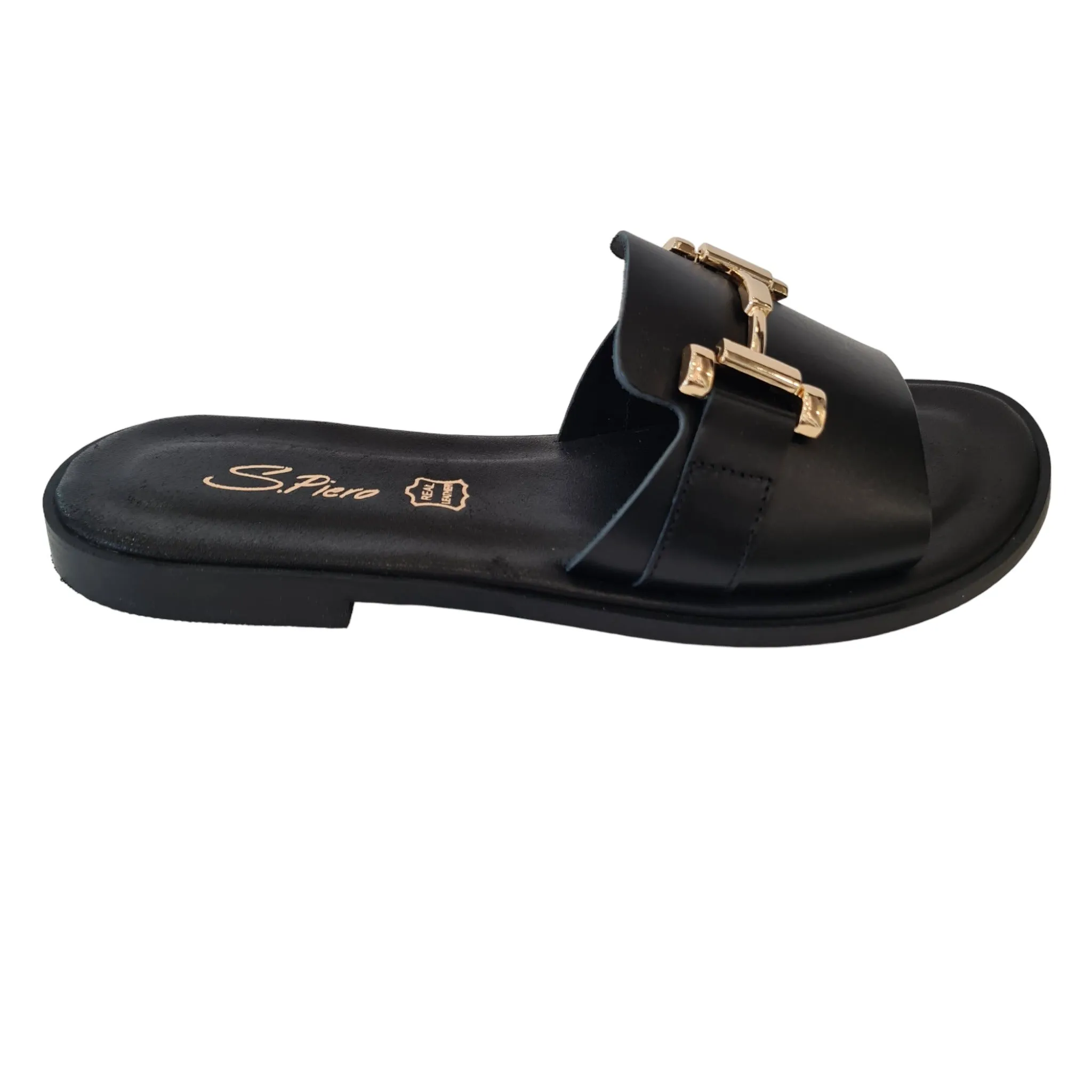 San Piero Sandalo Donna Nero if.28