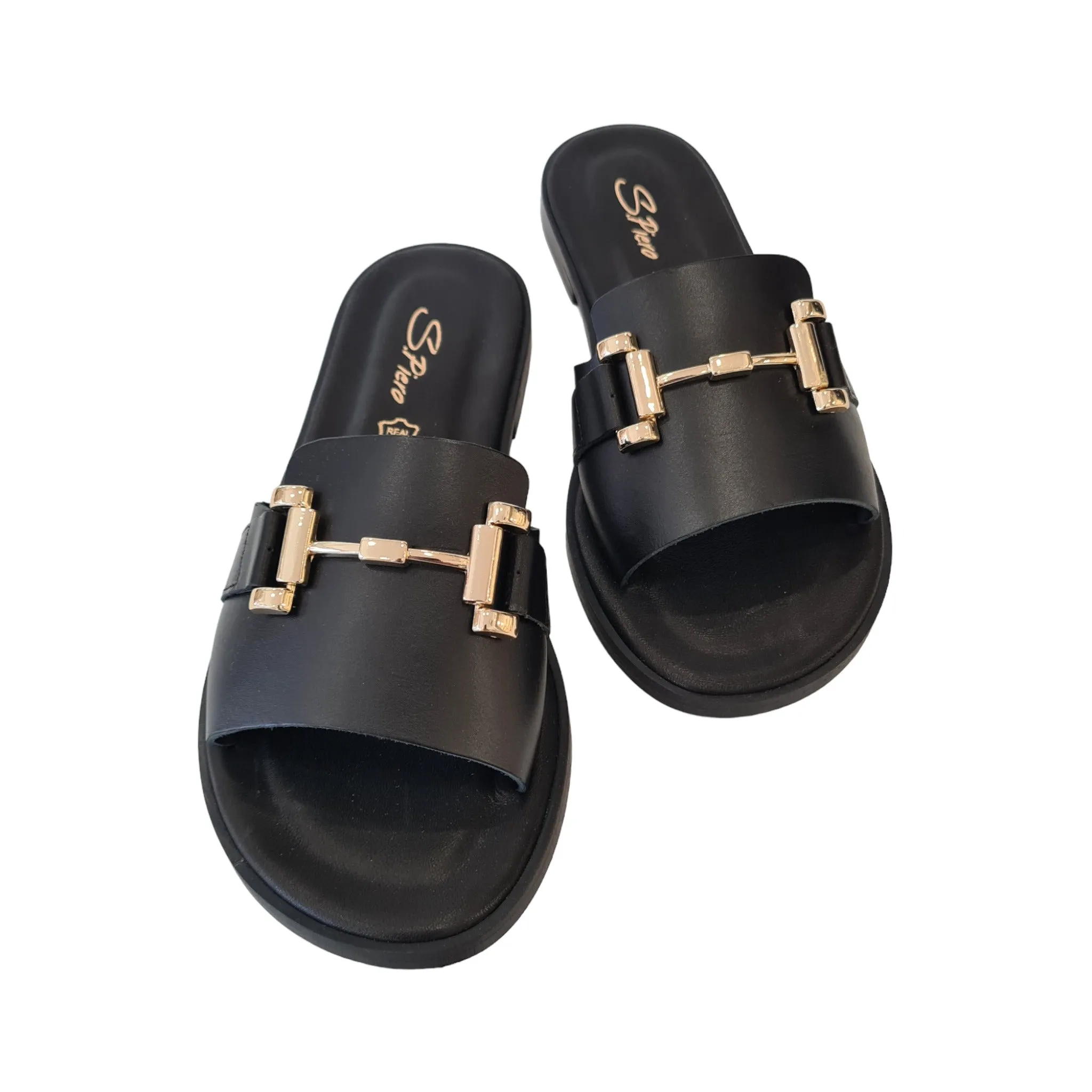 San Piero Sandalo Donna Nero if.28