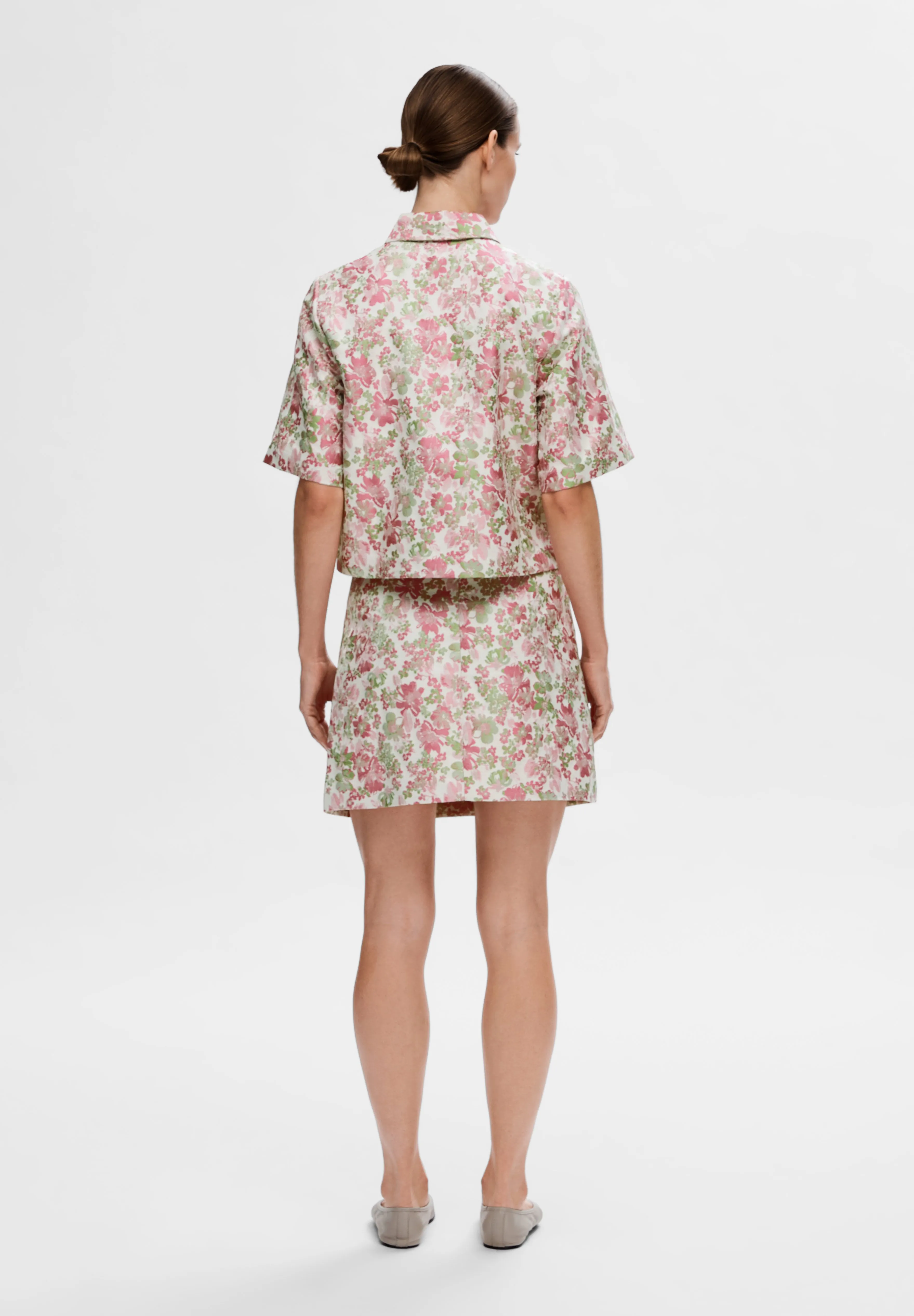 SLFARISA SHORT SKIRT - Gonna a campana