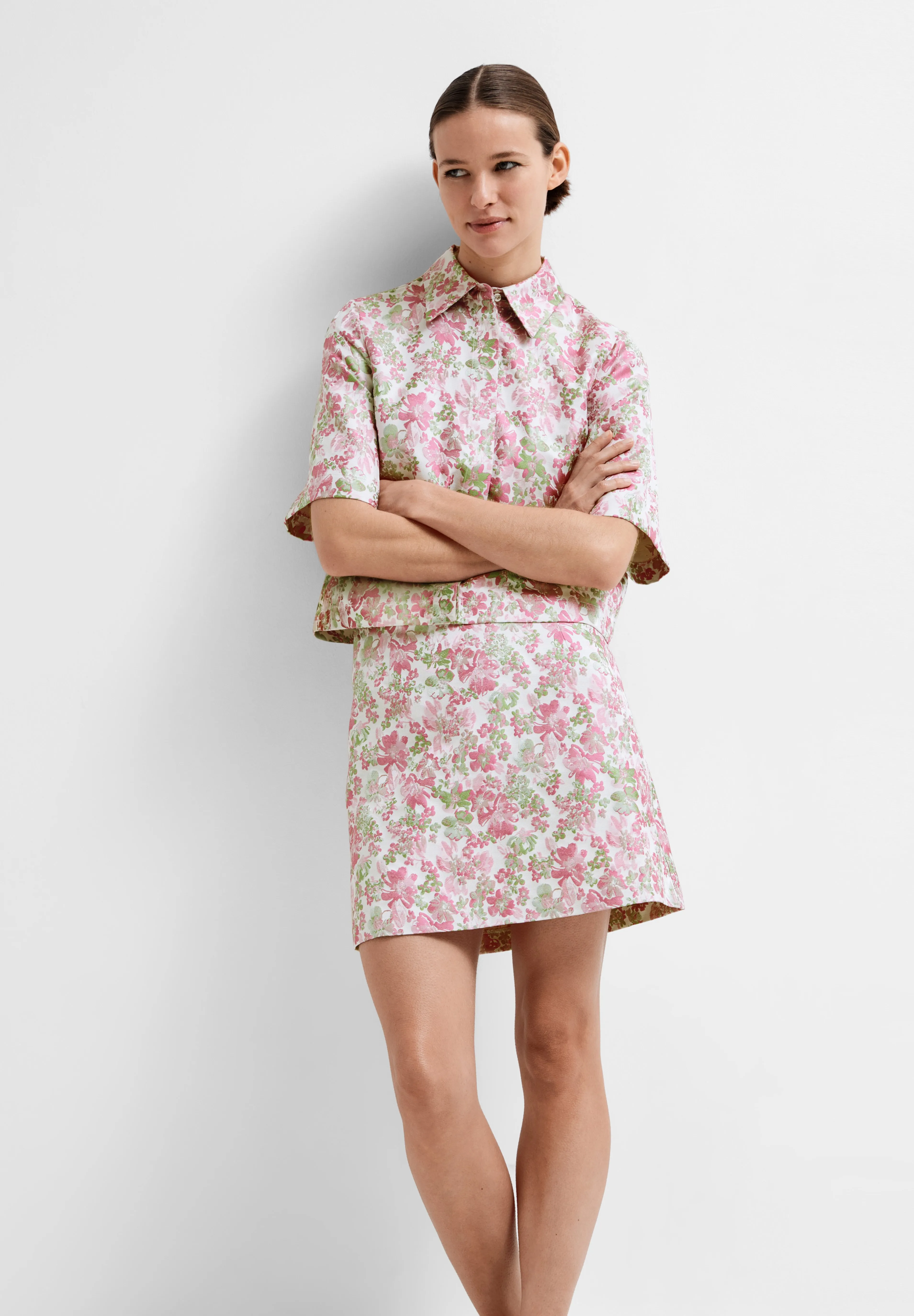SLFARISA SHORT SKIRT - Gonna a campana