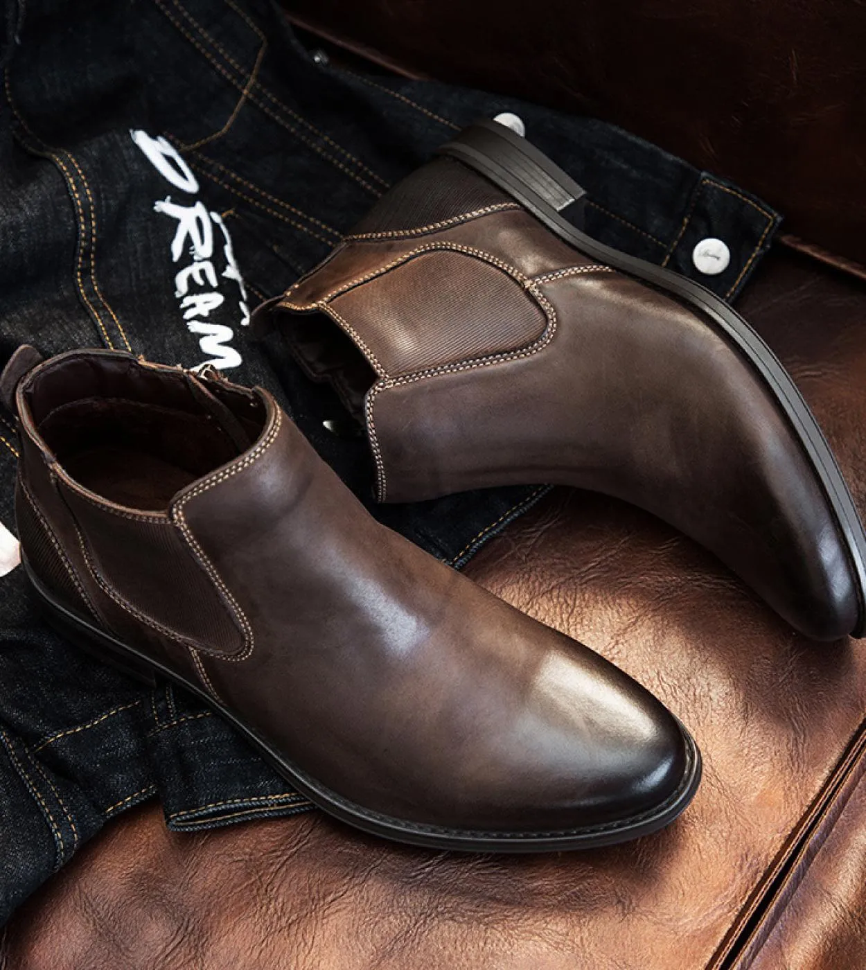 Stivaletti Cssual da uomo retrò con pelliccia di lusso in vera pelle inverno uomo scarpe calde 2022 nuovo stile qualità casual m