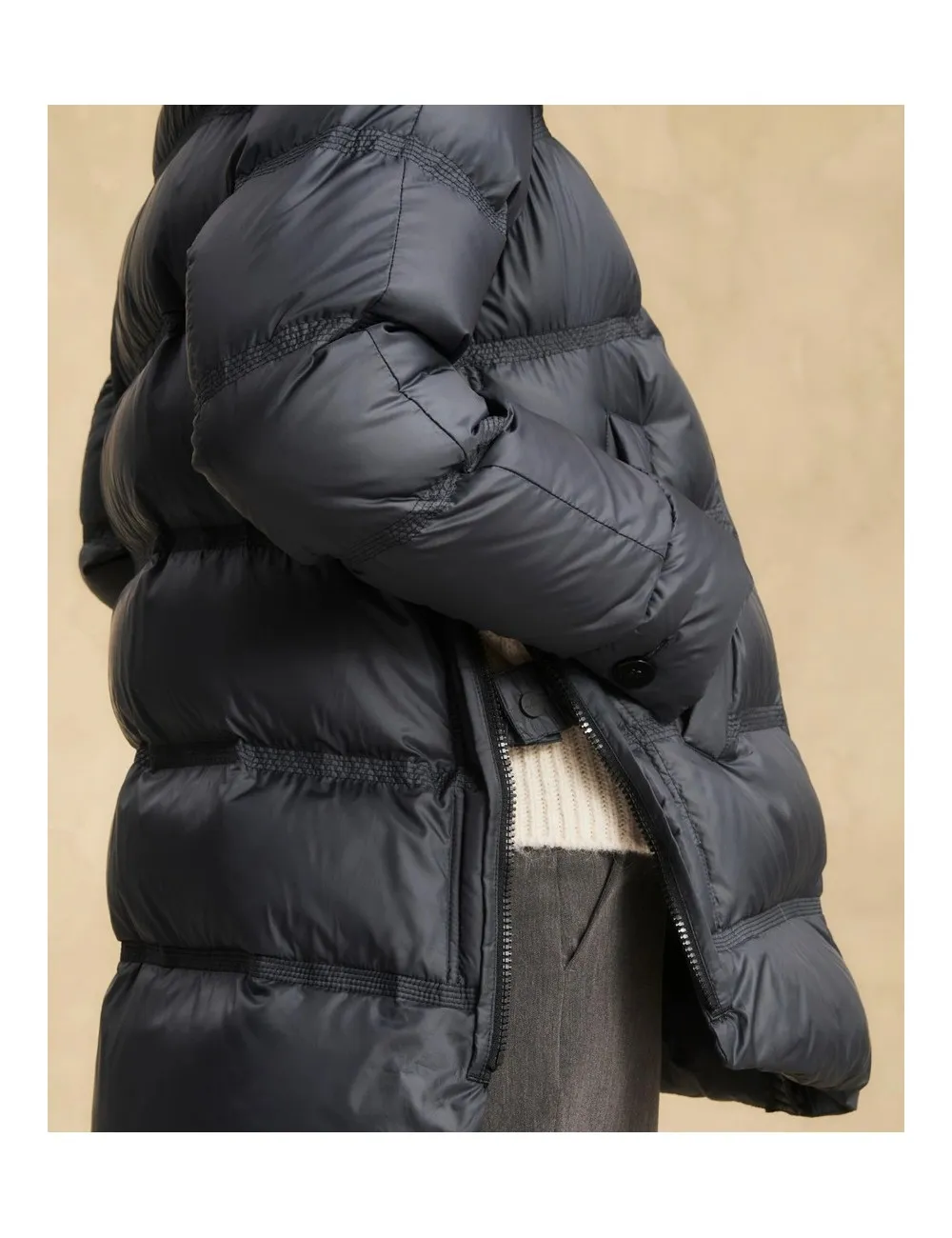 TAKAN 799 MQ 02 FUR PIUMINO LUNGO DONNA PEUTEREY GIUBBOTTO GIUBBINO PARKA WOMAN