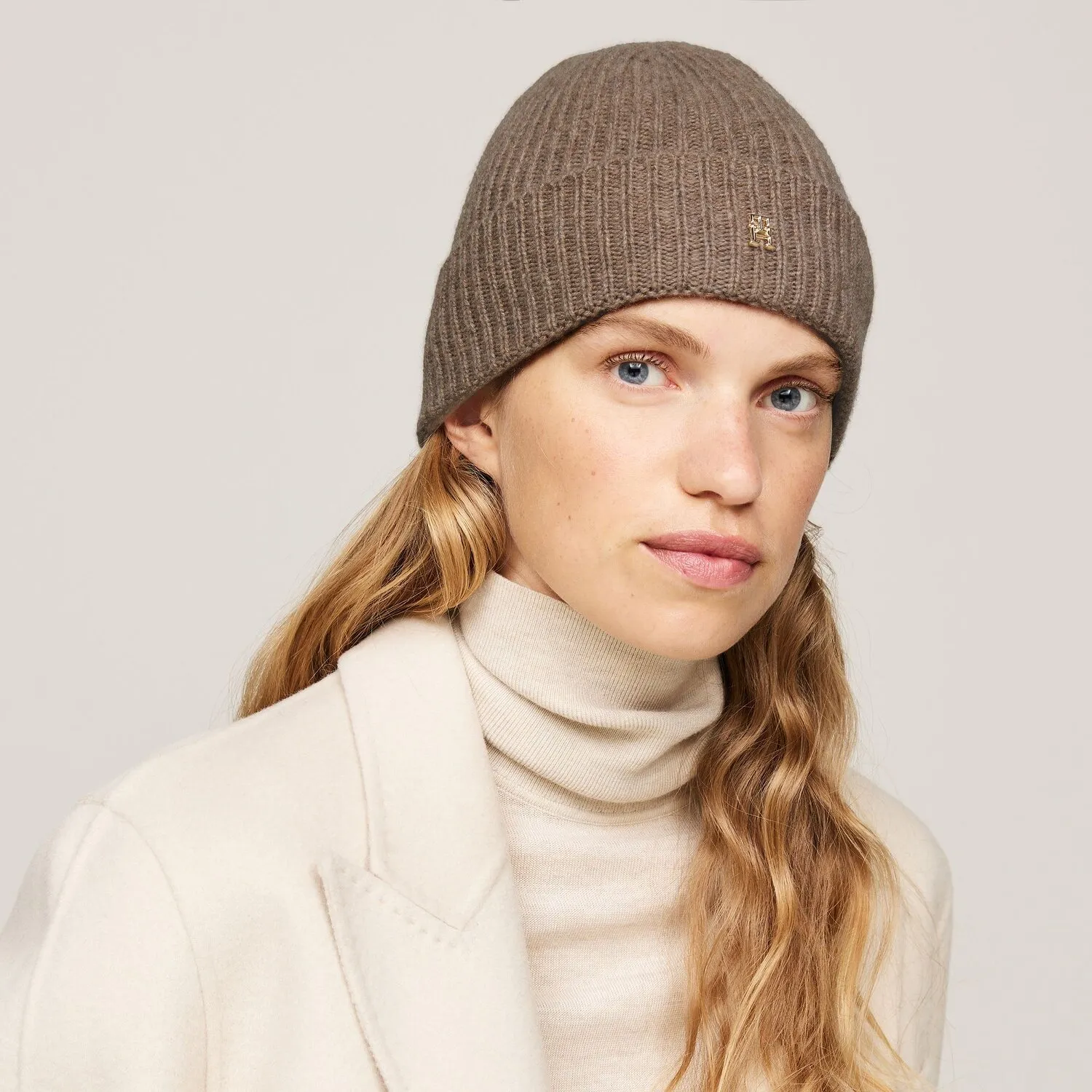 Tommy Hilfiger Cashmere Chic Cappello lavorato a maglia