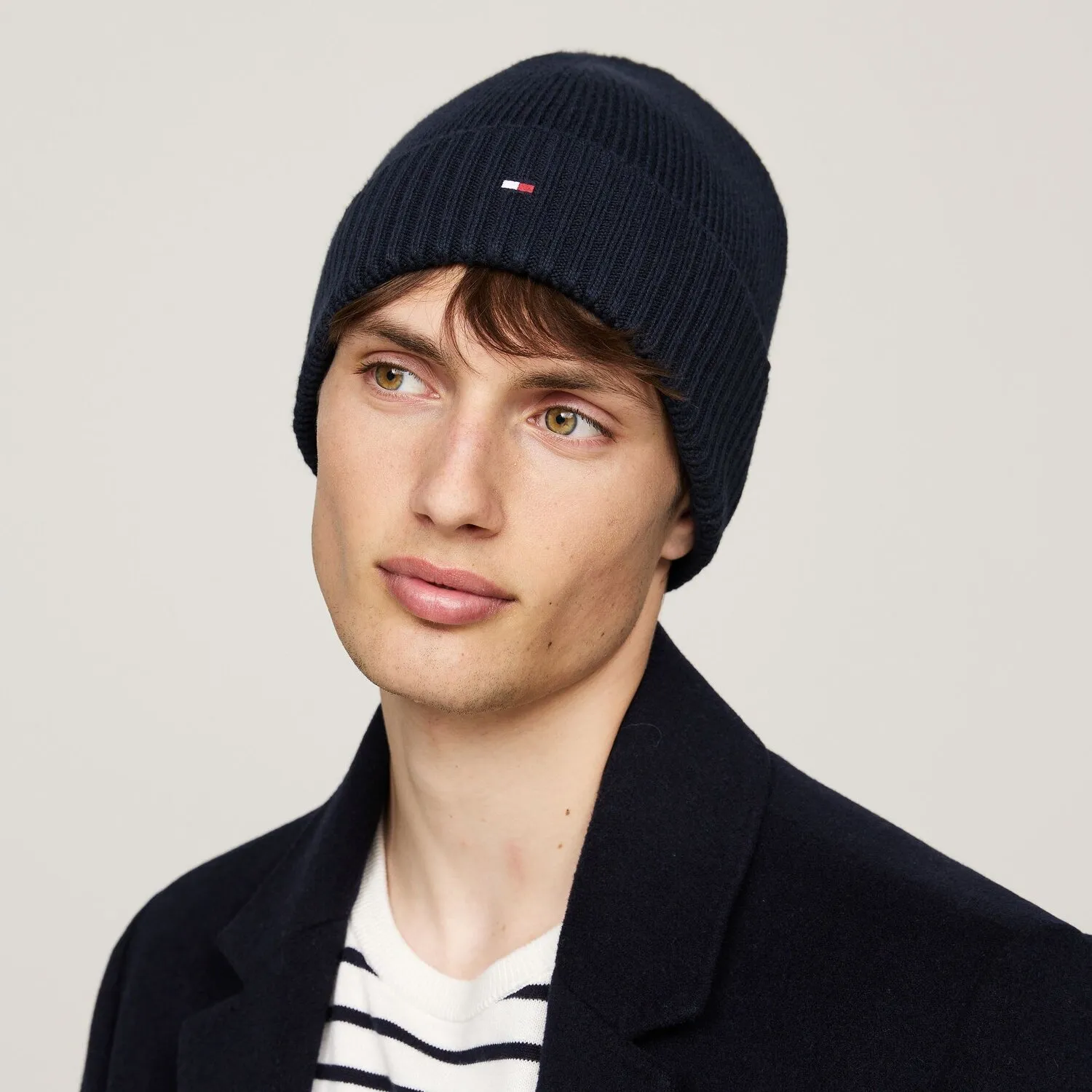 Tommy Hilfiger TH Flag Cappello lavorato a maglia
