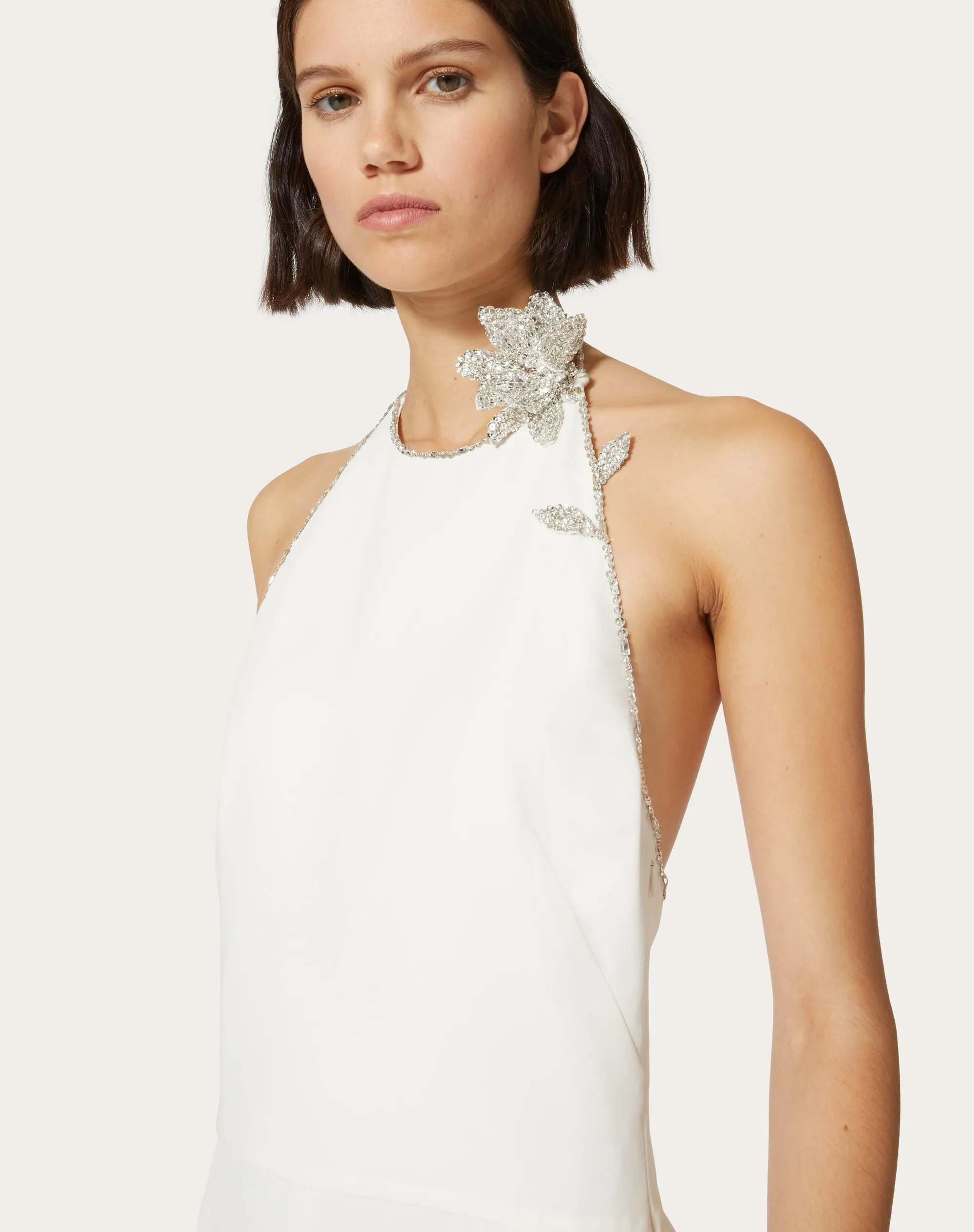 TUTA IN CADY COUTURE RICAMATA