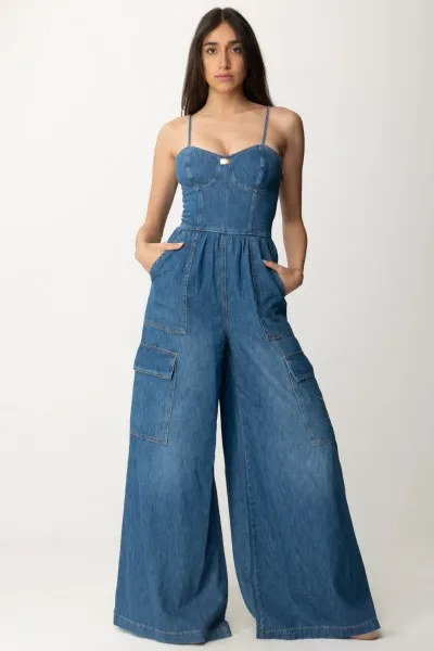 Tuta in denim Blue denim