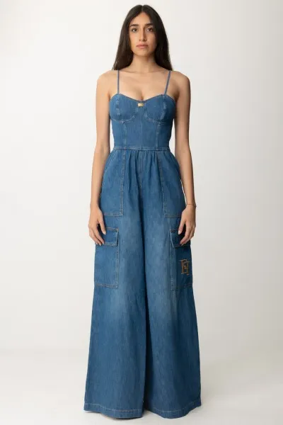 Tuta in denim Blue denim