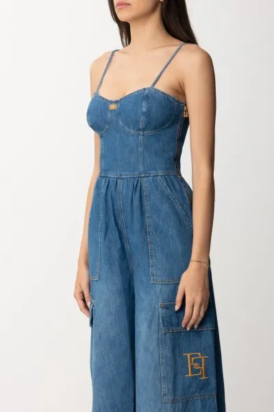 Tuta in denim Blue denim