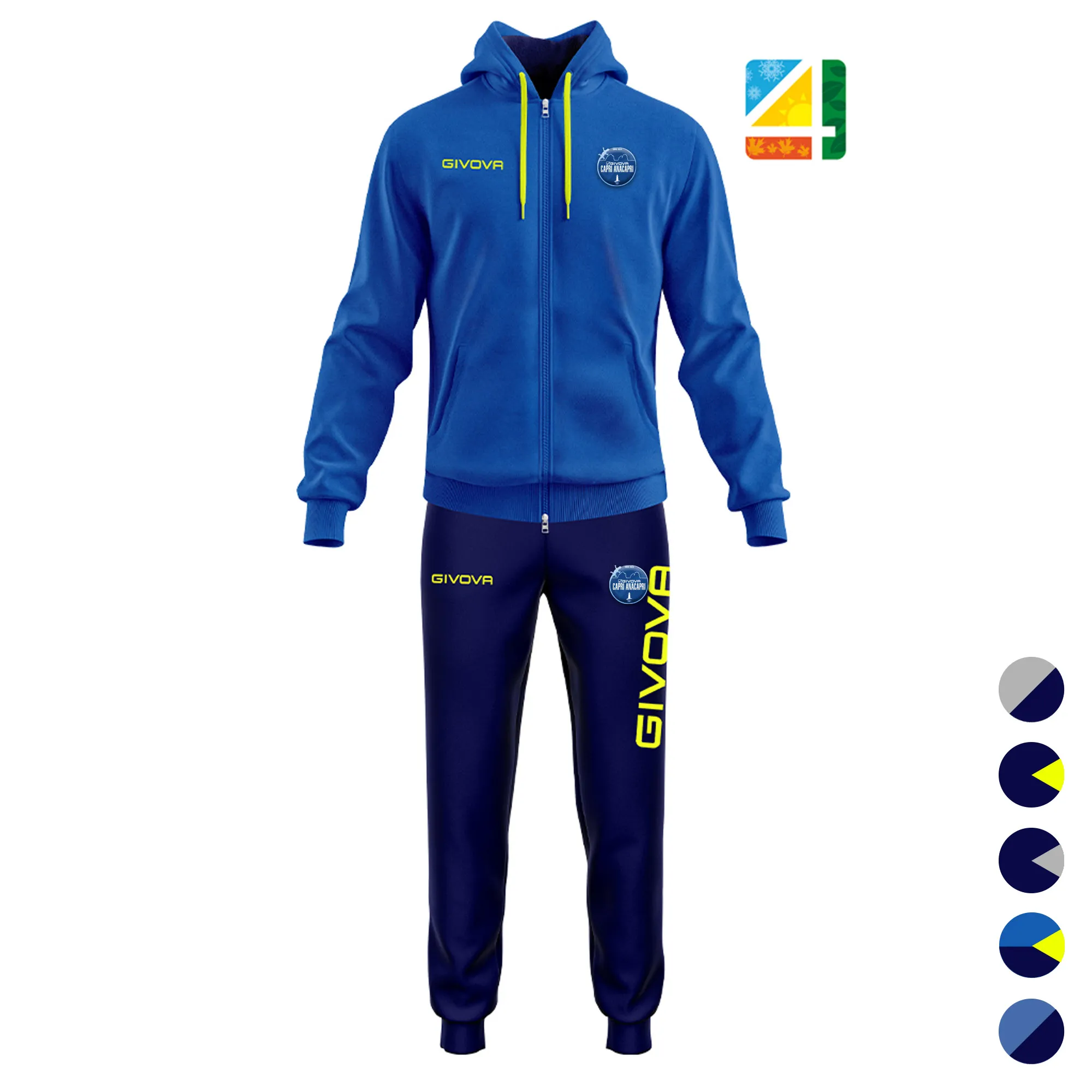 Tuta King Cotone Terry Poker – CAPRI ANACAPRI