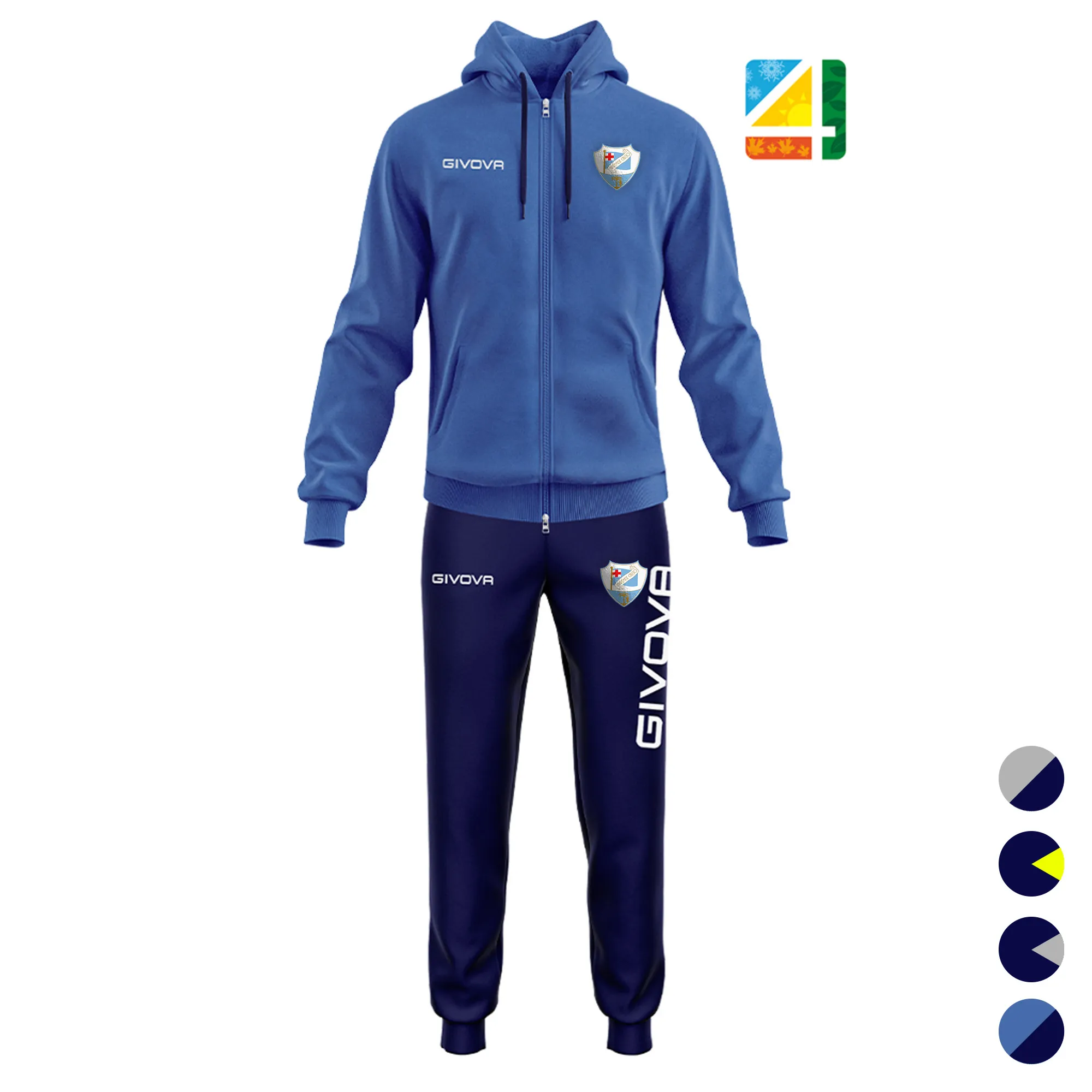 Tuta King Cotone Terry Poker – SANREMESE CALCIO