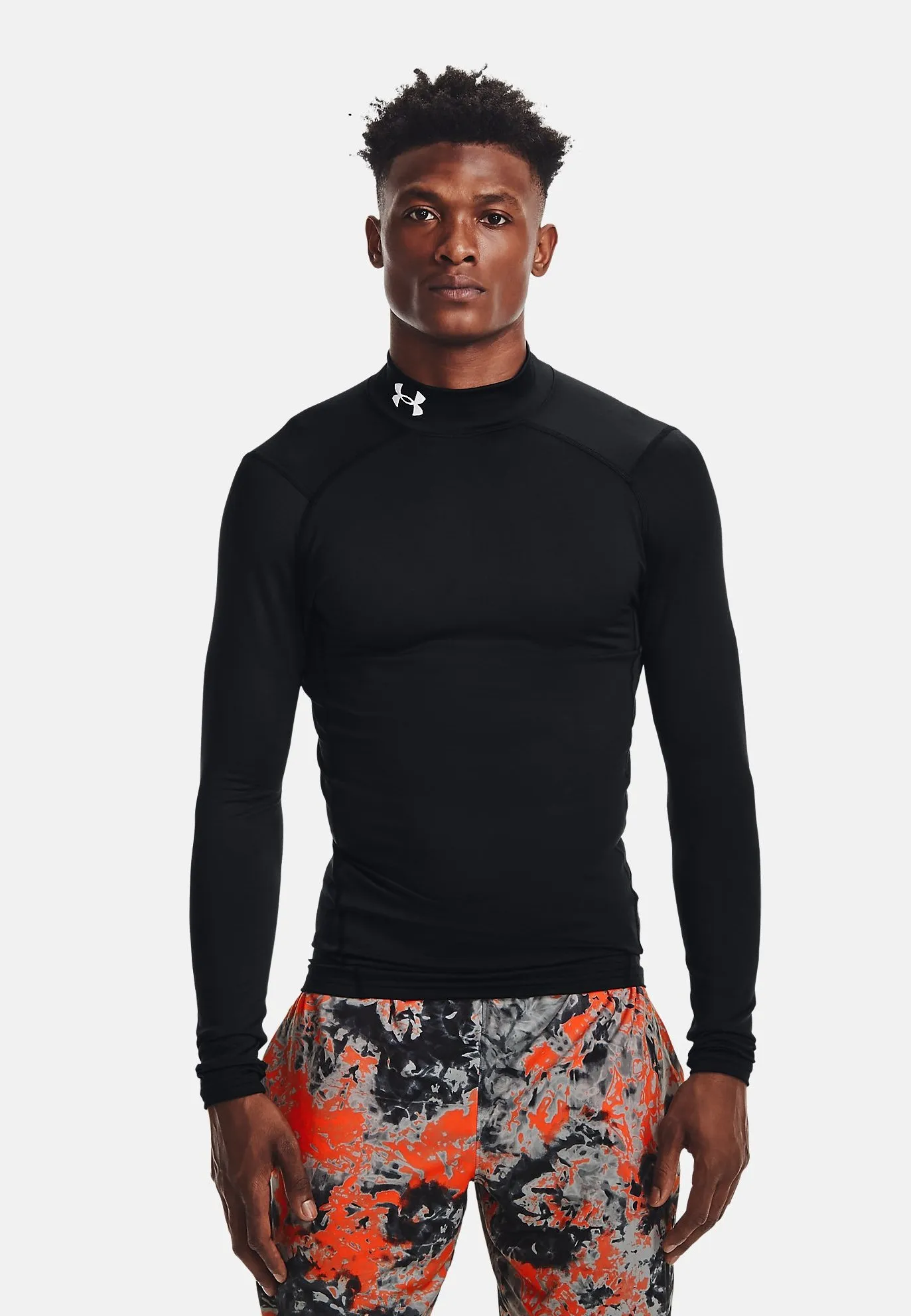 UA CG ARMOUR COMP MOCK COLD GEAR - Maglietta a manica lunga