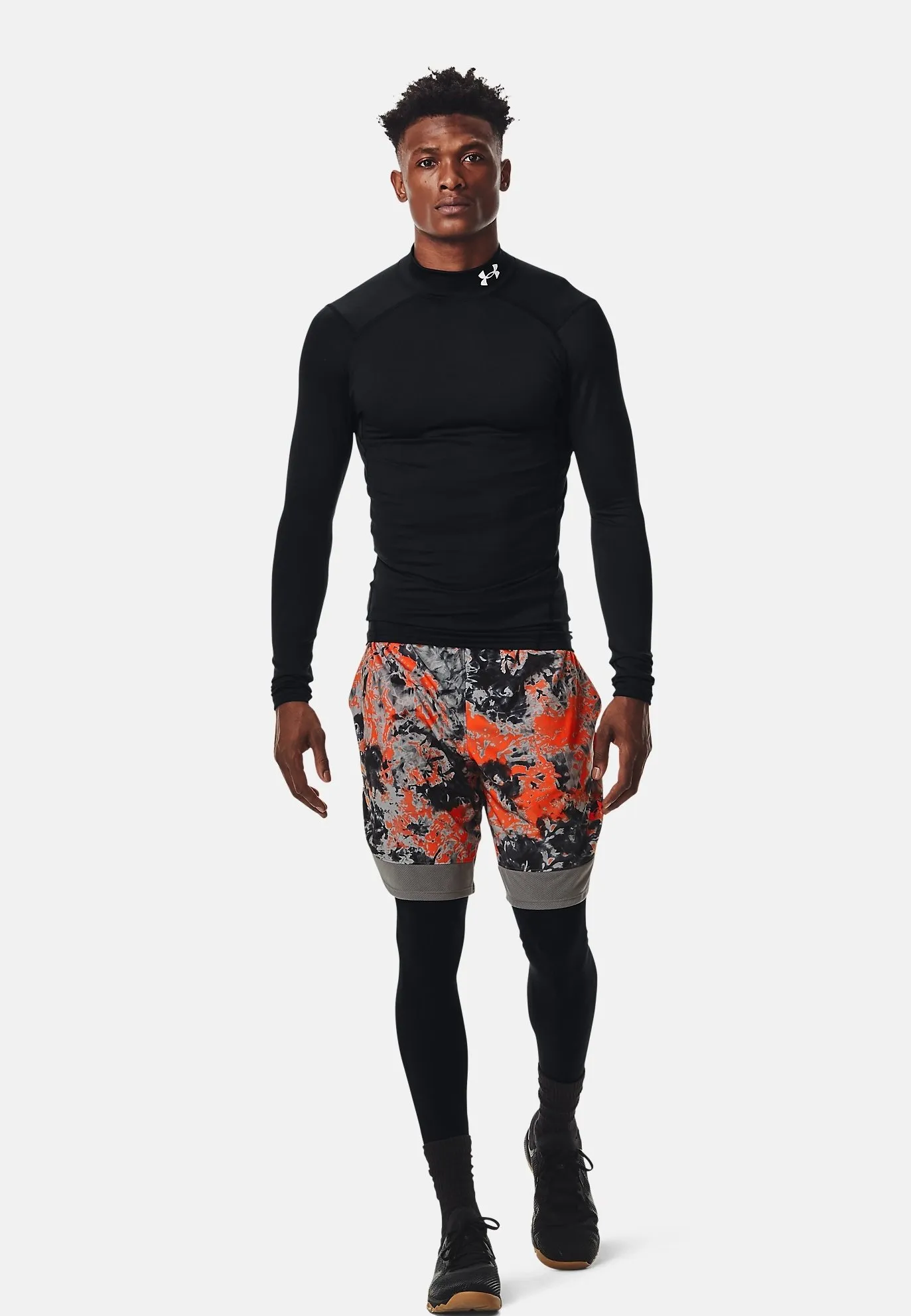 UA CG ARMOUR COMP MOCK COLD GEAR - Maglietta a manica lunga