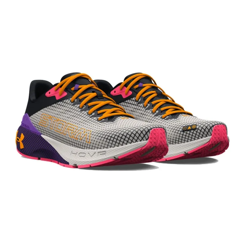Under Armour Machina Storm Bianco Viola Nero - Scarpe Running Donna