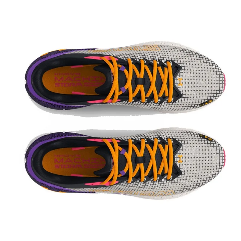 Under Armour Machina Storm Bianco Viola Nero - Scarpe Running Donna