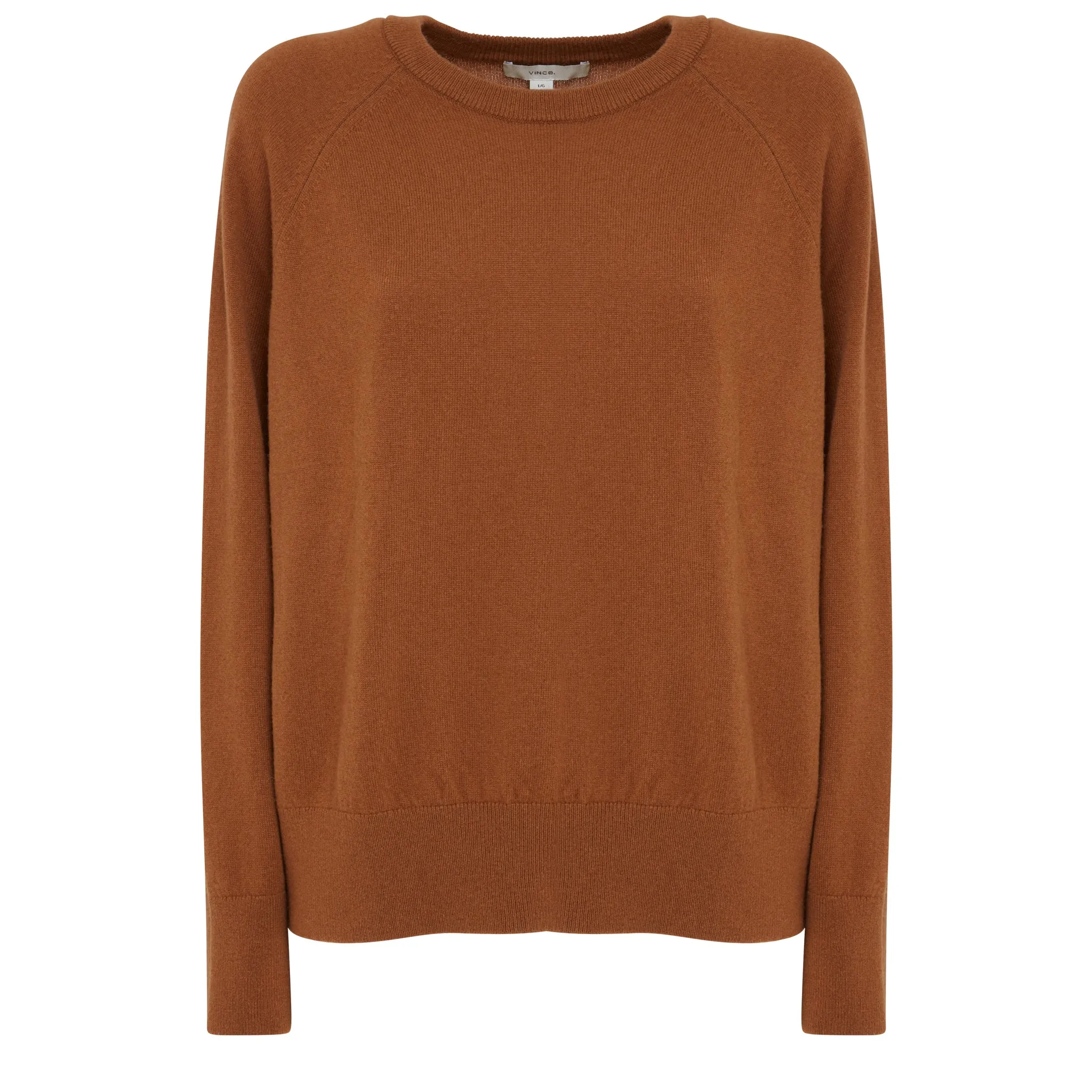 VINCE  Maglia in cashmere marrone